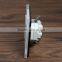 2016 new design IVOR glass panel mechanical socket luxcry Germeny socket switch EU SWITCH