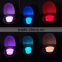 The new 8 color toilet lights hanging human covered creative gifts LED night light
