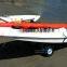 heavy duty mobile boat trailers small boat cart U