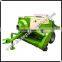 Square hay bale bundling machine tractor pull type square baler