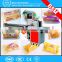 Automatic pillow packing machine for hamburger buns,chewing gum,candy wrapping in Vietnam