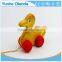 Pull Along Duck Baby Toy classic wooden construction for hours of fun