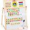 GB03 Business used freestanding magnetic wipe dry erase writing glass board