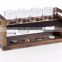 wooden tray glass holder / wooden shot glass tray