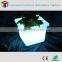 plastic decorative light up flower/planter pot/vase