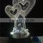 WQ-701 USB charging 3d night light table lamp acrylic