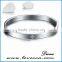 Wholesale New Style Woman Charm Bracelet Jewelry Silver Plated 316L Stainless Steel Gift Simple Design Bangles