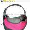 Comfortable pet carrier bag with Safety leash adjustable straps