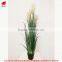 Wholesale Artificial Grass Synthetic Potted Grass Onion Grass with Bulrush