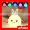 UCHOME 2017 Easter Gifts Silicone Led Cute Shape Silicone Light