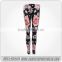 Women's Active Running Fitness Yoga Pants, Printed Design Breathable Moisture-Wicking