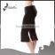 Contour rolldown V slit capri small flare at lower calf