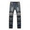 2016 Hot Men's Fashion Men's Jeans Biker Jeans Hole Personality Male Personality Pants Beggar