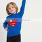 O Neck Cashmere Knitwear Kids Intarsia Sweater