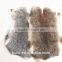 Cheap price Rabbit fur skin for garment shoese raw color china rabbit fur plate