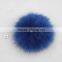 Myfur Colorful Removable Genuine Fox Fur Ball Hat Accessory Pom Poms