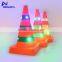 warning reflective Highway safety traffic cone portable for cars night parking