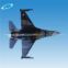 Resin material military f-16 model plane