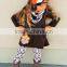 Top Selling Ladybug Applique Wholesale Cotton Frocks Outfit