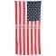 America flag custom Print 100% Cotton 30"x60" beach towel