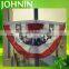 Fast polyester silk screen printing Stars & Stripes 5 Stripe Bunting