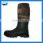 silked printed camouflage hunting boots fashion design