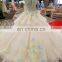 LS00296 Sheer top lace beaded top sheath boat neck wedding dresses pakistani bridal dresses arrivale corded lace wedding dress