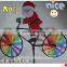 Bicycle Windmill toys garden decorations yard pinwheels windmill Christmas decorations