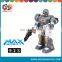 B/O small robot with light and music 360 degree rotation battery operated robot fun B/O robot for children 029313