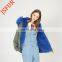 Removeable fake fur lining fur jacket Eussian winter fur parka