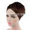 Velvet Pearl Turban Hat Scarf Winter Hat Muslim long Tail Cap