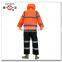 highlighted yardman city landscaper janitor raincoat