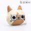 Plush animal with big eyes plush mini keychain