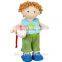 Hand Knitted James Doll Crochet Knit Toys Baby Dolls 30cm Promotional Cartoon Knit Fabric Woven Animals Toy Factory New Design