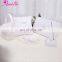 White Color Crystal Love Buckle Decoration Wedding Collections Set Party Shower Love Ring Pillow and Flower Basket Set