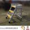 Easily Moveable Aluminium Folding Step Ladders for Industry