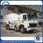 Used cement mixer truck machine with hydraulic pump/ mobile concrete mixer truck price