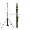 8m manual aluminum telescopic camera mast
