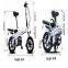 Factory direct intelligent two-wheeled scooter folding electric bicycle