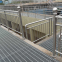 light weight material galvanized steel grating catwalk platform, steel grating raised floor weight for sale
