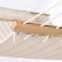 Quilted Fabric Hammock with Pillow and Spreader Bars