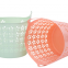 Custom Plastic Storage Basket For Garbage Laundry Basket For Bathroom