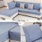 factory price colourful polyester sofa cover l shaped set elastic