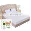 High quality cheap waterproof hypoallergenic bed bug Knitting Fabric Zippered mattress cover protector queen size