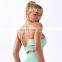 TWOTWINSTYLE Solid Color Breathable For Female Fitness Sports Vest Square Collar Sleeveless Cross Back