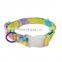 Hot selling nylon  dog collar dog pet collar outdoor collar