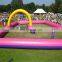 High quality inflatable go kart track//indoor go kart track/Zorb Ball Track for Sale