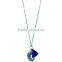 New Arrival High Quality Red Druzy Tassel Pendant Necklace EX03-0024