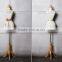 wholesale adjustable female mannequin upper body foam dummy with base mannequin M003-BS22