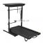 desk treadmill electric  walking machine exercise machine work while working  with adjustable table